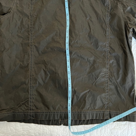 Modern distressed brown traveling jacket men's L - Picture 8 of 8